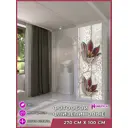 Фотообои флизелиновые Homepick oboi_100X270/2 100x270 см burgundy/135138/