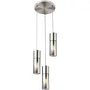 Светильник подвесной Toplight Ilene Tl1628h-03sn 3 лампы 9 м² цвет серый