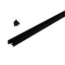 Трековый шинопровод накладной однофазный Reluce Rl 06035 track rail 1000mm bk 100 см цвет черный