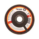 Круг лепестковый торцевой КЛТ сегментный Kranz KR-90-0017 P120 125x22.2