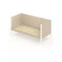 Кровать Solarius Тахта реечное основание tahta-obiv-spin-beg100-200bel 110 x 101 x 210 см дерево цвет бежевый/белый