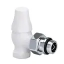 Клапан запорный угловой SR Rubinetterie 0341-1500VC0A 1/2" латунь