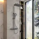 Душевая система Vincea VSFS-411GM цвет вороненая сталь