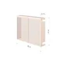 Комплект короба Лидер Классик 610x580x150мм бежевый