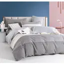 Комплект постельного белья Tango Novella 1.5-спальный сатин наволочки 50x70 - 1 шт 70x70 - 1 шт цвет серый/бежевый/темно-серый TS01-X265