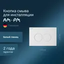 Панель смыва для унитаза Am.pm I070101 ProC L белый глянцевый