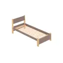 Кровать Solarius Мишка орто основание 100 x 80 x 200 см дерево цвет мокко мусс;лакированный