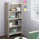 Стеллаж с полками Мэрдэс СТЛ-ОВ 70x152x32 см нагрузка до 20 кг ЛДСП цвет карамель