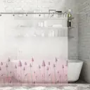 Шторка для ванной комнаты Доляна 3820756 180x180см цвет бесцветный прозрачный
