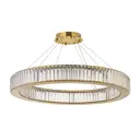 Люстра подвесная светодиодная Arti lampadari Anzio 1.5.80.100 G регулируемый белый свет цвет жёлтый/золотой