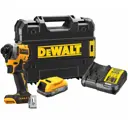 Шуруповерт аккумуляторный бесщеточный Dewalt DCF850E1T, 18 В Li-Ion 1x1.7 Ач 206.2 Нм