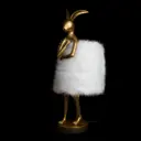 Настольная лампа Loft It Lapine 10315-b white fluff цвет жёлтый/золотой