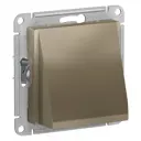 Вывод кабеля Systeme Electric AtlasDesign цвет шампань 2 шт.