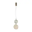 Светильник подвесной светодиодный Odeon Light Caramella Od_5412_13lc 3 м² нейтральный белый свет цвет золото
