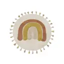 Коврик декоративный Nattiot Rainbow Toffee круглый Ø110 см хлопок