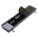 Конвектор внутрипольный KVZ Vent Compact V Ra Br 1200x230x80 мм биметалл бронзовый