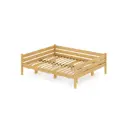 Кровать Solarius Tahta120-180net-orto 130 x 63 x 190 см сосна цвет бежевый
