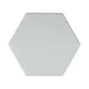 Декоративные панели Hubox Шестиугольник белый 300x300x90мм 0.3м² 12шт