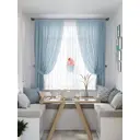 Тюль Helga TD-550394 на шторной ленте 300x180 см цвет разноцветный