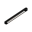 Трековый светильник линейный светодиодный Hesby lighting Hsbl_0145 30 Вт однофазный нейтральный белый свет цвет черный