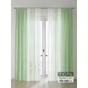 Тюль Comfy Way Алоуна - 67 CW580067-240 150x240 см на шторной ленте цвет белый 2 шт