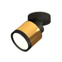 Светильник точечный накладной Ambrella light Xm8121001 2 м² цвет золотистый