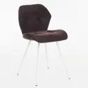 Стул Laski 7393429 46x100x41 см ткань цвет коричневый