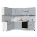 Кухонный гарнитур Kameol Горный ледник УТ000589041 260x217x180 см ЛДСП цвет белый, серый