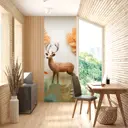 Фотообои флизелиновые Urban Style Лесной олень UST1823, 100x270 см
