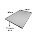 Столешница SOLARIUS 60x40 см Массив сосны цвет антрацит