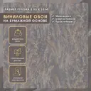 Обои виниловые Belvinil Катрин 0.53 м цвет темно-серый 0490-22 11СБ2АВ