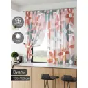 Тюль Comfy way Базовая комплектация CW786079 на шторной ленте 160x150 см цвет розовый