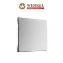 Клавиша для выключателя перекрестного Werkel W1119065 цвет серебряный матовый
