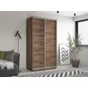 Шкаф-купе МК Е1-Юг Хит 220x120x60 см 2 полки ЛДСП цвет крафт табачный