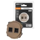 Розетка компьютерная встраиваемая Tdm electric Байкал SQ1819-0416 RJ45 цвет бронза