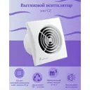 Вентилятор вытяжной Soler&palau Silent-100 CZ D100 мм 26.5 дБ 95 м³/ч обратный клапан цвет белый