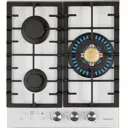 Газовая варочная панель Hiberg VM 4535 W 45 см 3 конфорки цвет белый