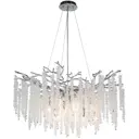 Люстра подвесная Stilfort Eiva 2167-09-10p 10 ламп 19 м² цвет хром