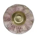 Обеденная тарелка 25.7 см 371MH-38-8 Homium Керамика цвет розовый, золотой