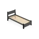 Кровать Solarius Мишка реечное основание mkr-obiv-rs17-onix70-200 80 x 80 x 210 см дерево цвет темно-серый/оникс
