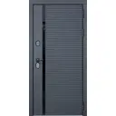 Входная дверь Diva ДХ-45 205x86см правый черный кварц/Д13 силк маус