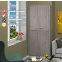 Стеллаж с полками Мэрдэс СУ(ш2в2)+4ФГ 96x216x34 см нагрузка до 30 кг ЛДСП цвет нельсон