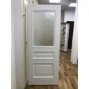 Межкомнатная дверь Легенда Багетто остеклённая 200x90см эмаль цвет белый