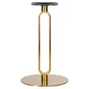 Подстолье обеденное Dobrin Elan Gold металл 72.60 см золотое