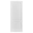 Дверь межкомнатная Дверипро ДП-2 глухая 80х200см полипропилен цвет white silk без замка и петель