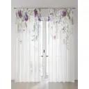 Тюль Comfy Way Алоуна - 146 CW580146-240 150x240 см на шторной ленте цвет белый 2 шт