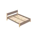 Кровать Solarius Мишка орто основание 150 x 80 x 210 см дерево цвет мокко мусс;лакированный