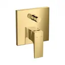 Смеситель для ванны Hansgrohe 32546990 однорычажный цвет золотой