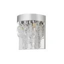 Настенный светильник Arti lampadari Flusso nickel h 2.18.107 n цвет прозрачный/никель