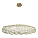 Светильник подвесной светодиодный Loft It Cloud 10247-1500 gold 11.7 м² теплый белый (желтый) свет цвет золото